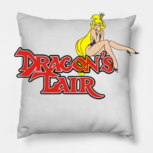 Dragon's Lair Daphne Pillow by RoswellWitness